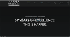 Desktop Screenshot of harpercorp.com